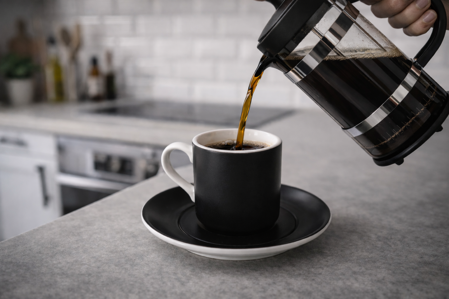 Bone China Coffee Cup & Saucer