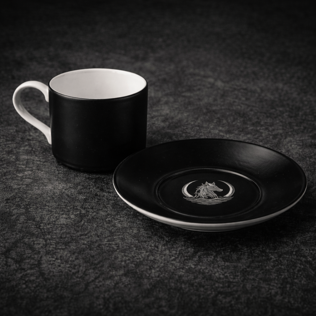 Bone China Coffee Cup & Saucer