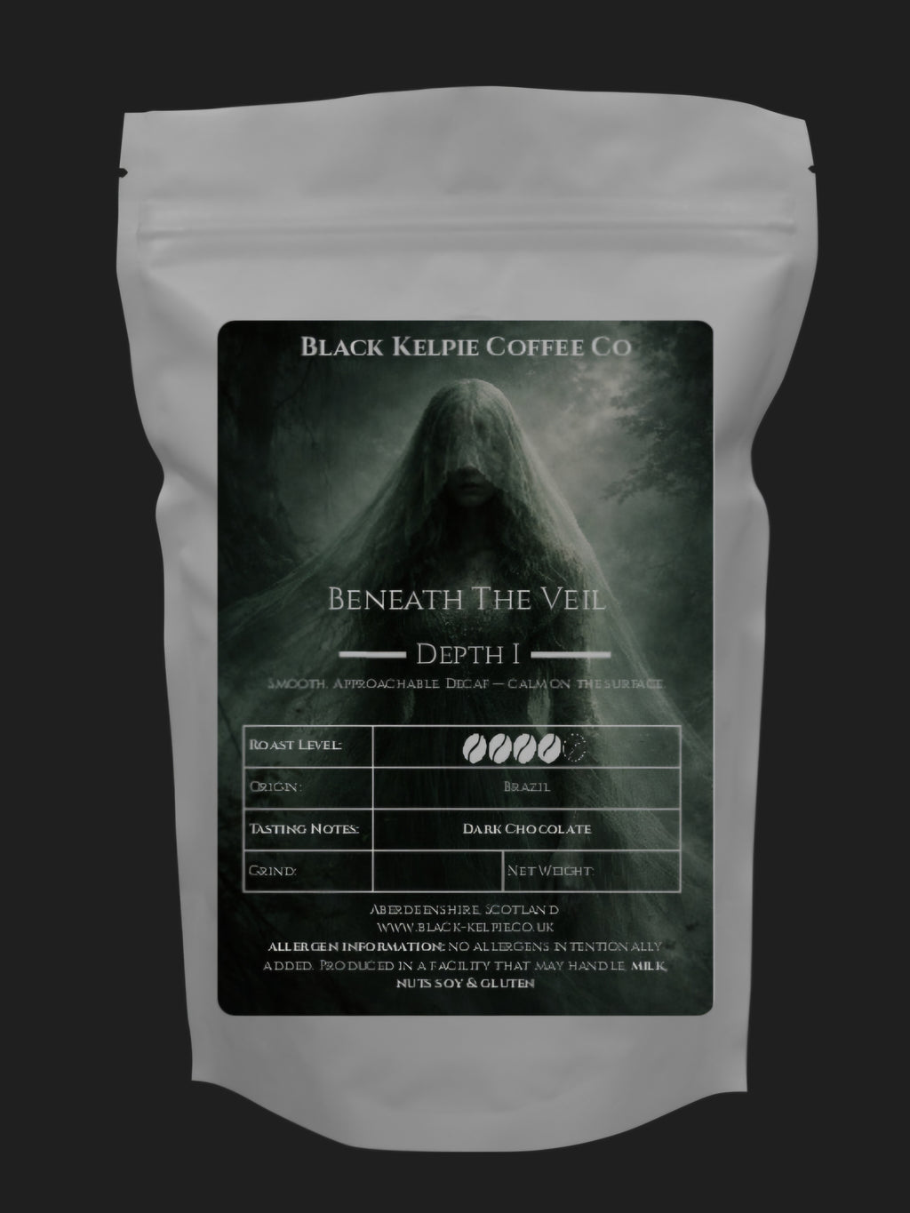 Beneath the Veil Decaf Coffee – Full Flavour, No Caffeine Subscription