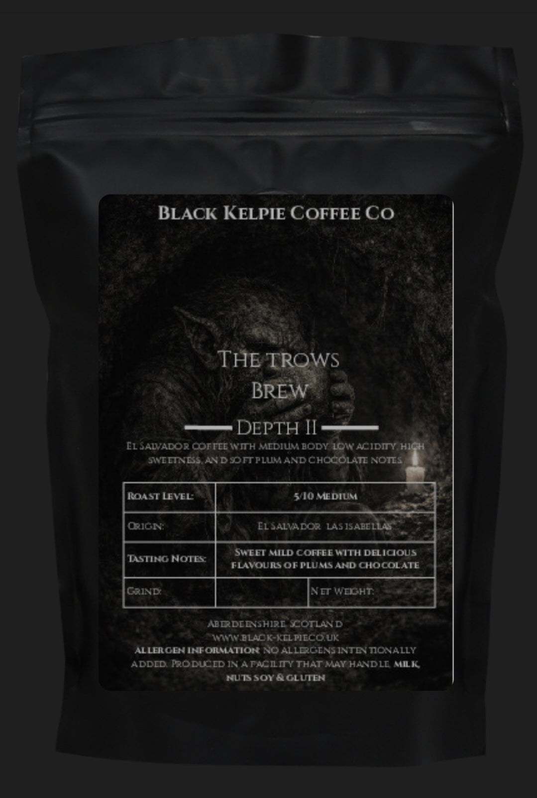 The Trows Brew Coffee – Dark & Mysterious Roast